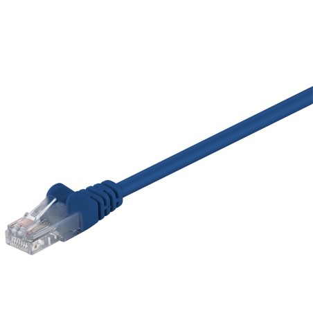MicroConnect UUTP CAT5e 15M Blue PVC - High-Quality Ethernet Cable B-UTP515B